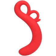 Bondara P-Shooter Red Silicone Prostate Massager - 5.4 Inch