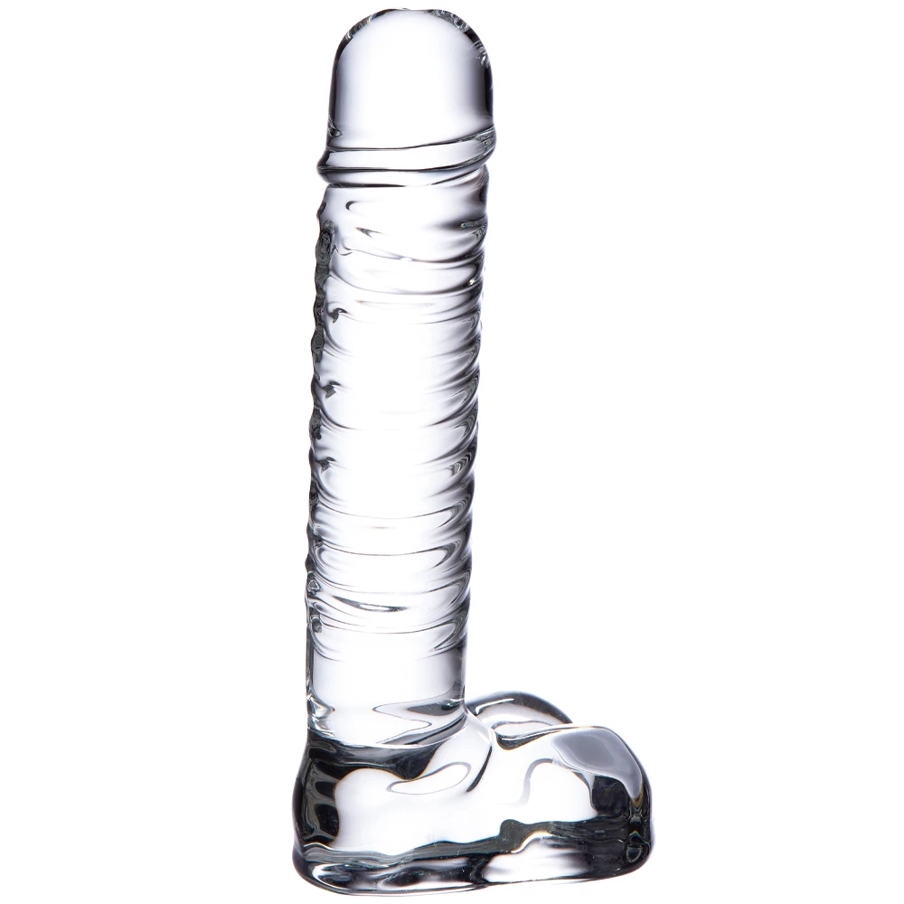 Glacier Glass Deep Desire Dildo - 8.5 Inch