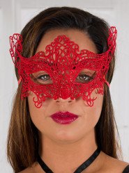 Bondara Flirt Red Lace Eye Mask