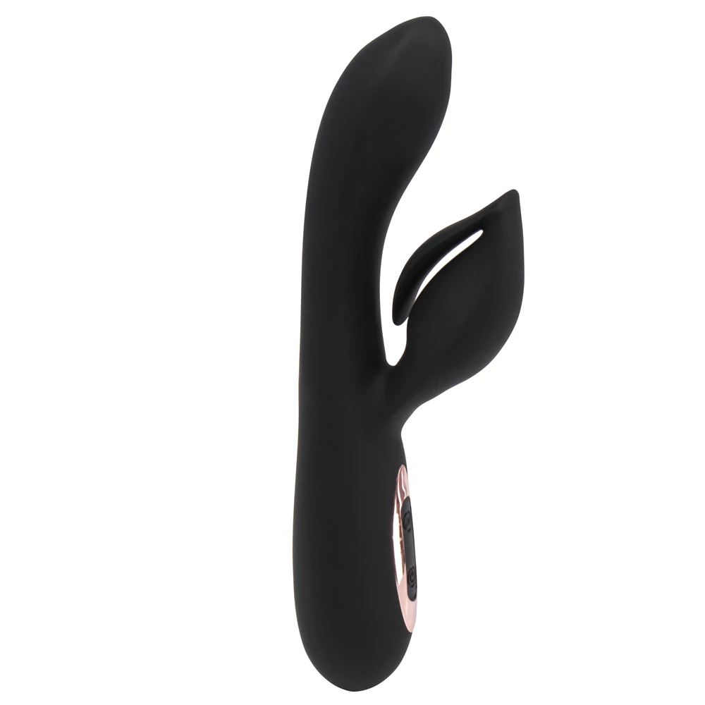 ClitFlick 10-Speed Black G-Spot Rabbit Vibrator