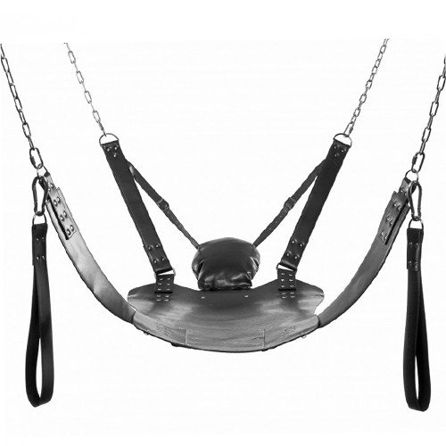 Strict Faux Leather Extreme Sex Swing