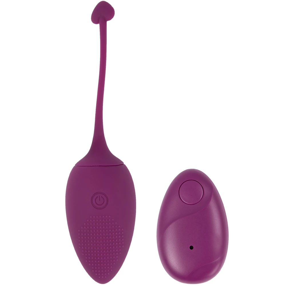 Blissed Out Remote Rechargeable 10-Speed Vibrating Love Egg