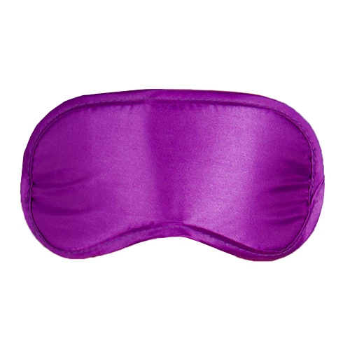 Satin Secrets Soft Blindfold Mask - Purple