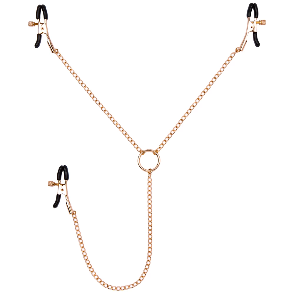 Rose Gold Rush O-Ring Nipple & Clit Clamps