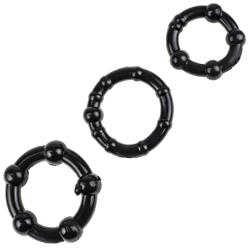 Rock Hard Set of Three Cock Rings