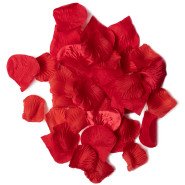 Faux Red Rose Petals