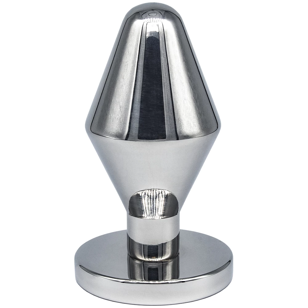 Hot Hardware Bottom Heavy Stainless Steel Butt Plug - 348g