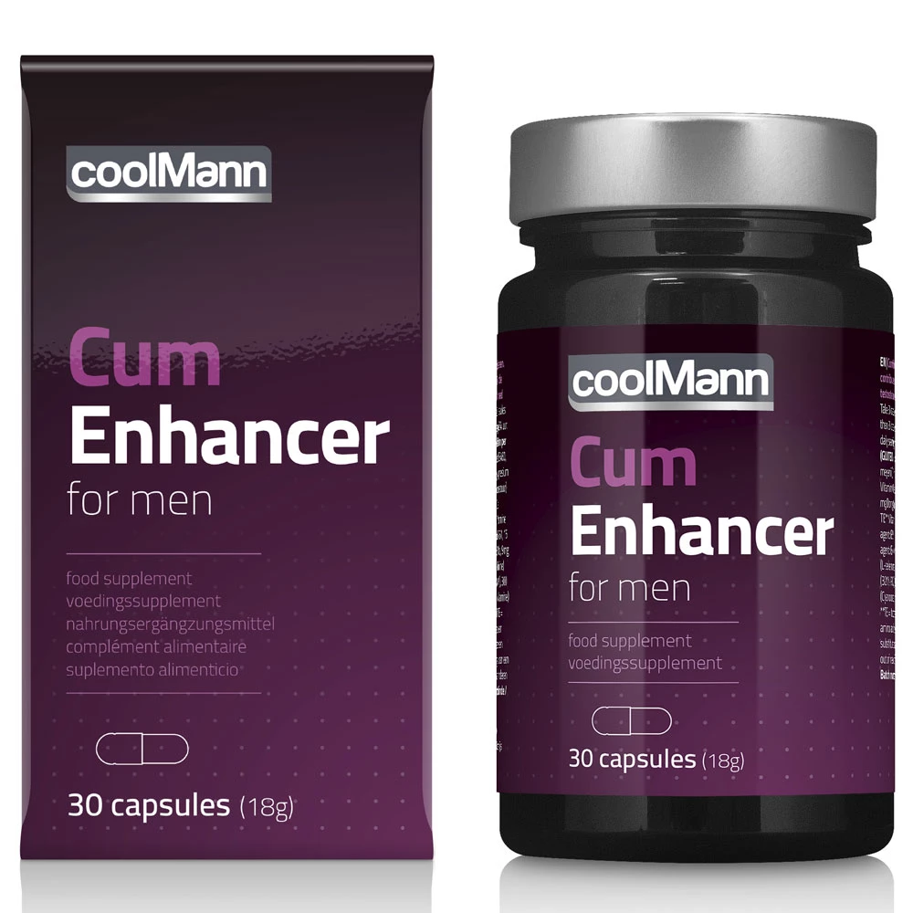 CoolMann Cum Enhancer Supplement - 30 Capsules