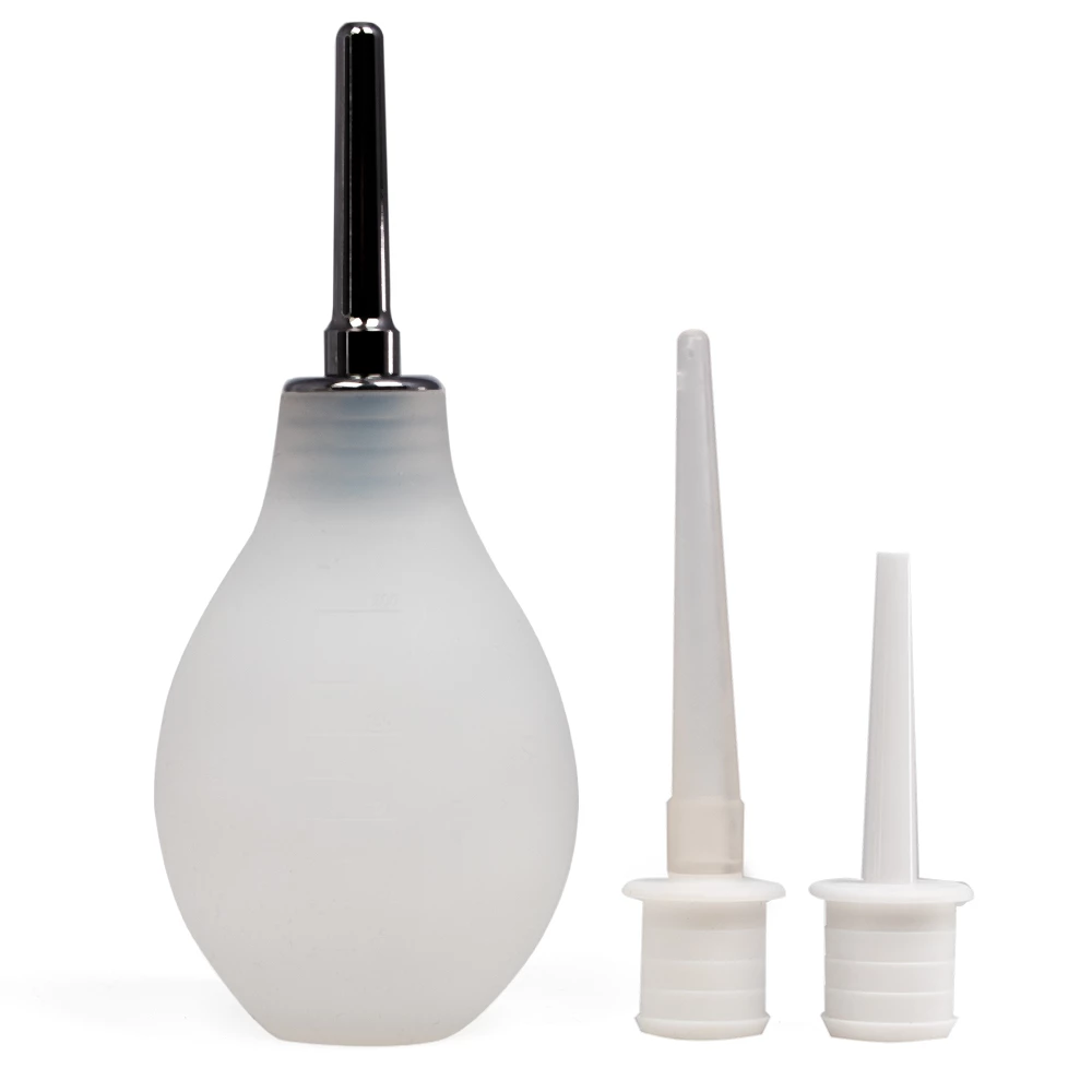 Clear Rear Silicone Douche Kit - 200ml
