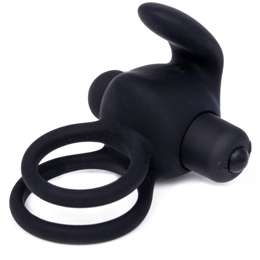 Buzz Bunny Vibrating Double Cock Ring