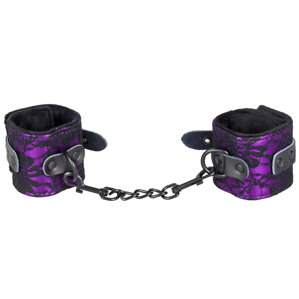 Lavender Lust Soft Purple Floral Handcuffs