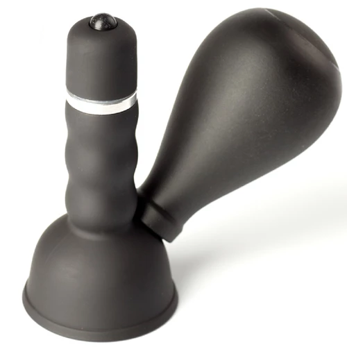 Bell-Pop Vibrating Nipple & Clit Pump