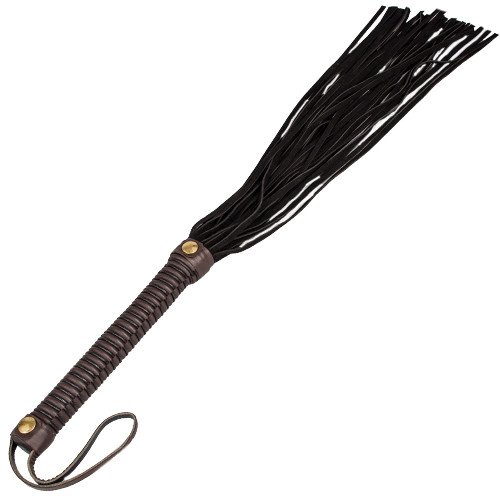Bondara Luxe Dressage Dreams Suede And Leather Flogger - 26 Inch