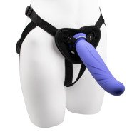 Big Smoothie 7 Function Rechargeable Remote Strap-On - 9 Inch