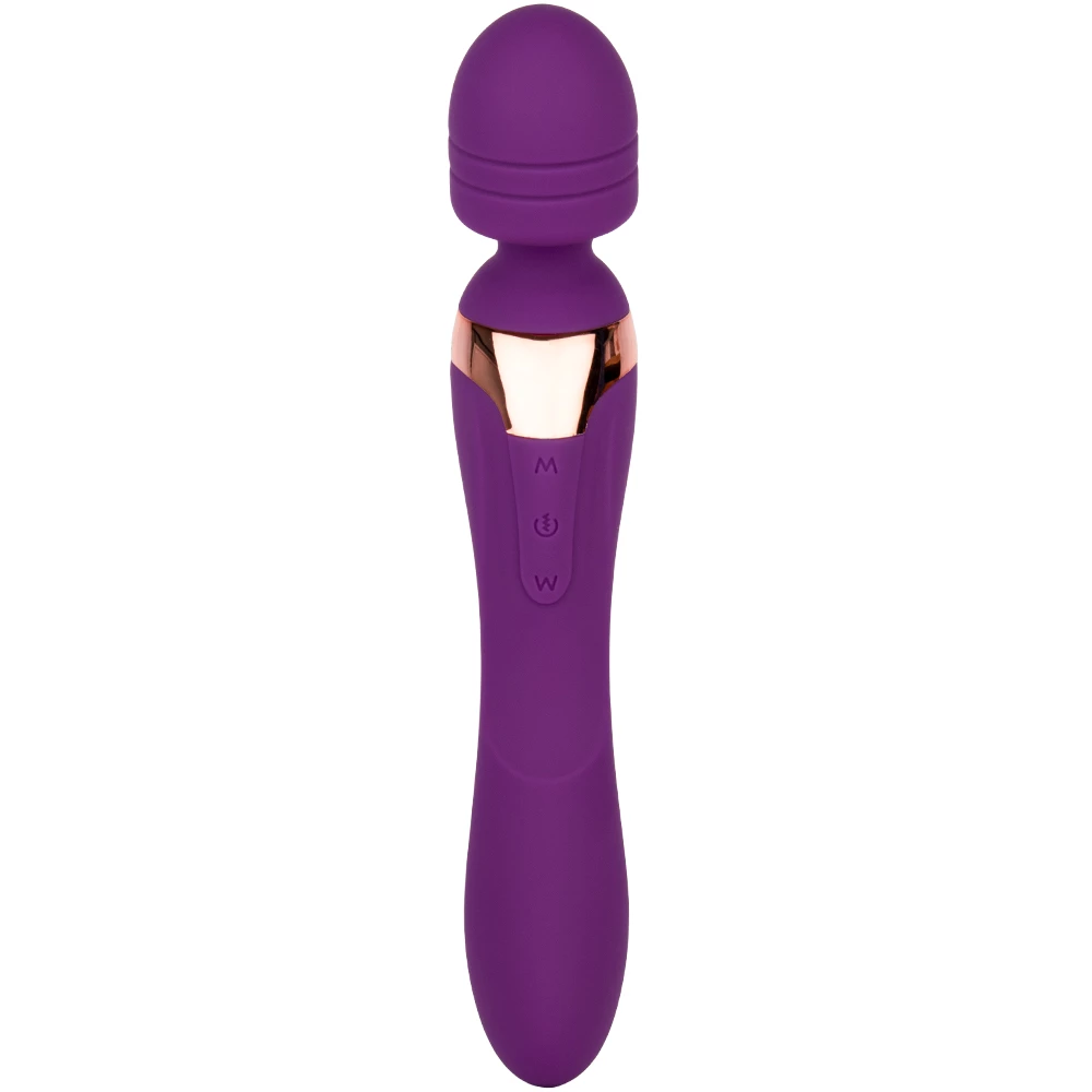 Blissful Purple 2-In-1 Wand & G-Spot Vibrator