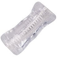 Boss Ice Cyclone Clear Jelly Masturbator - 5 Inch