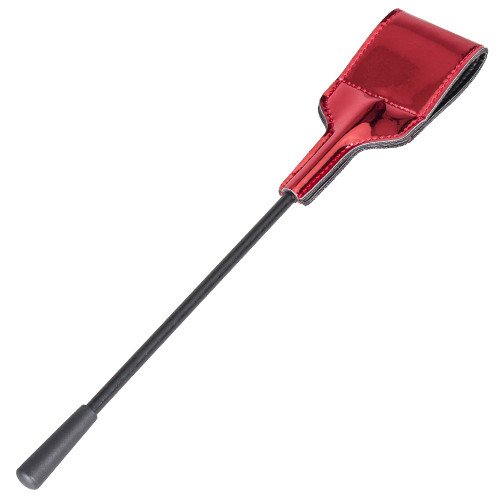 Bondara Metallic Red Spanking Crop - 12 Inch