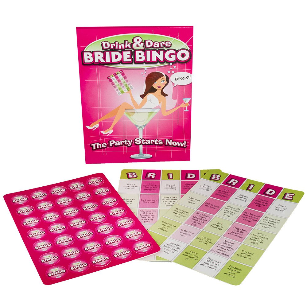 Bride-to-Be Drink & Dare Bingo