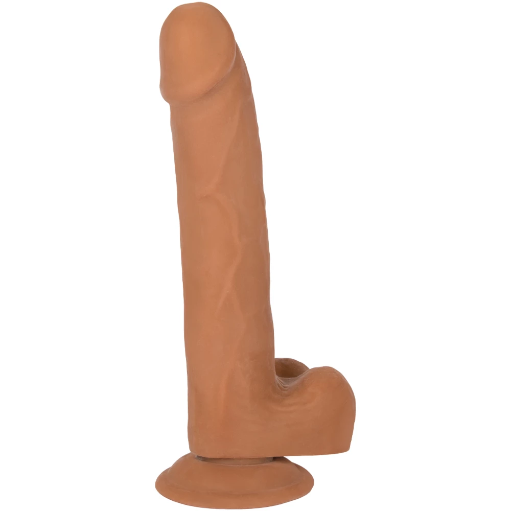 Girthy Glory Realistic Suction Cup Dildo - 9.8 Inch