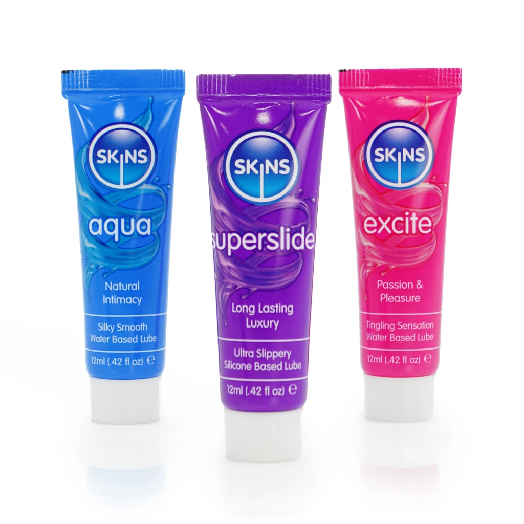 Skins Vital Lubricant Sampler Tubes – 12ml