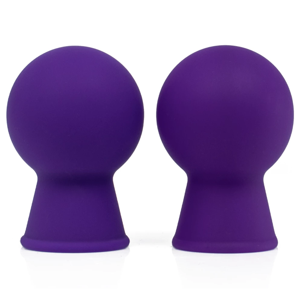 Erogenixx Purple Silicone Nipple Suckers