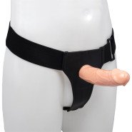 Stiff Competition Light Tone Unisex Hollow Strap-On - 6 Inch