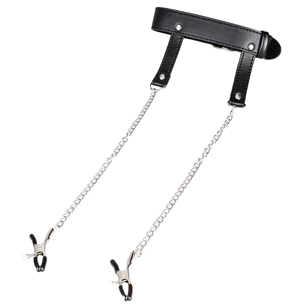 Blush Devotion - Black Collar & Nipple Pinching Clamps