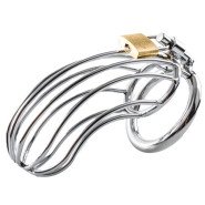Torment Birdcage Stainless Steel Chastity Cage