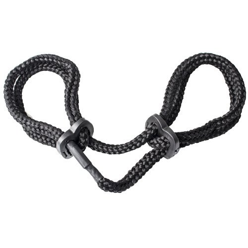 Bondara Black Rope Handcuffs