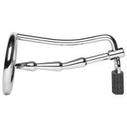 Torment Stainless Steel Humped Cock Trap - 11cm