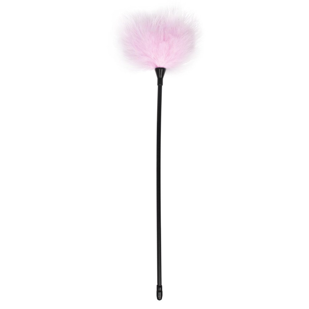 Bondara Flowering Pink Feather Tickler - 14 Inch