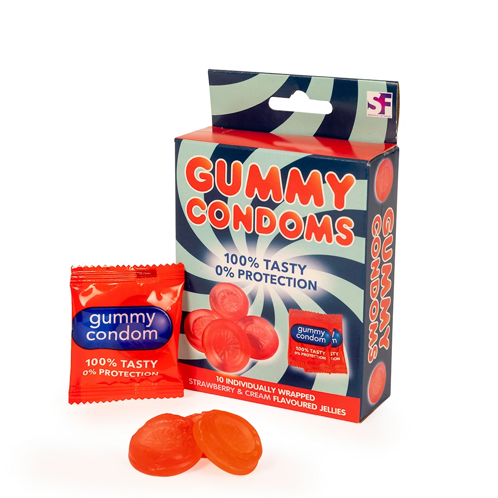 Gummy Condoms (10 Pieces - Individually Wrapped)