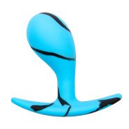 Mon Amour Blue Marble Silicone P-Spot Plug - 2.2, 2.5 or 3 Inch