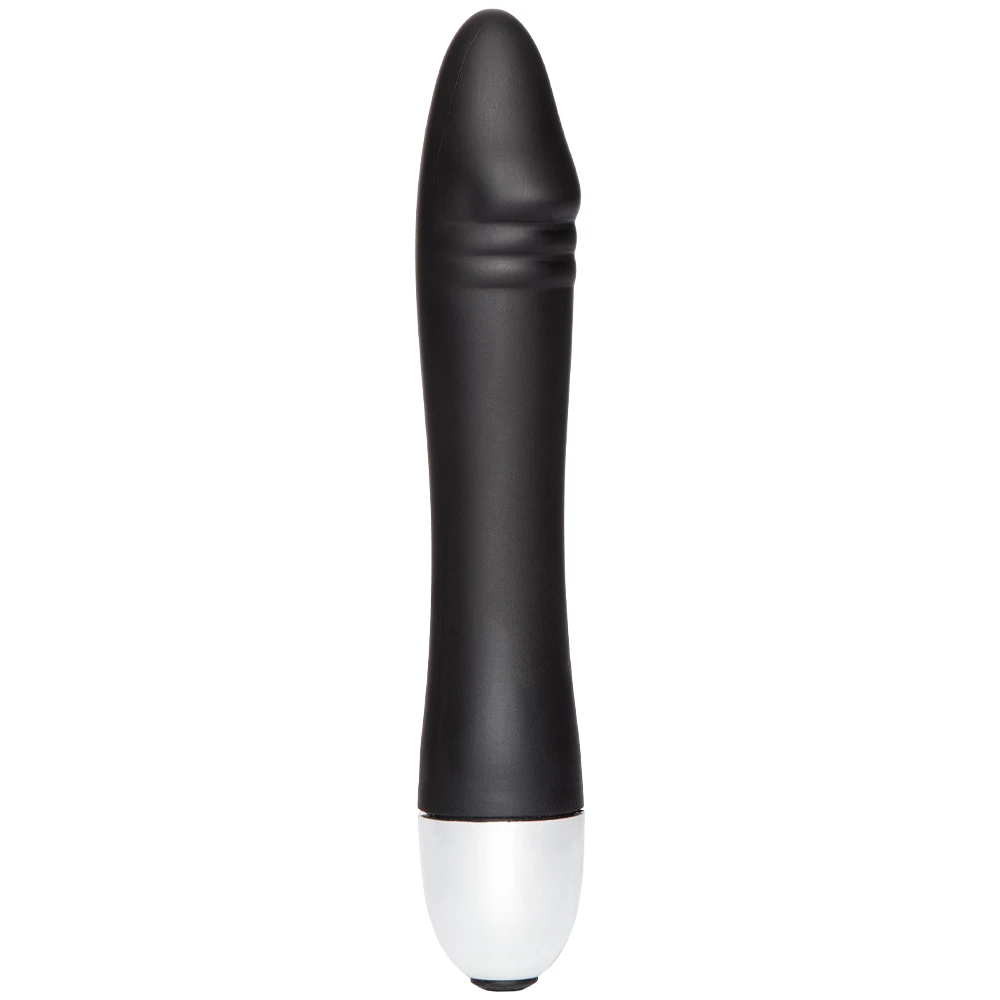 Thrill Me 12 Speed Black Classic Dildo Vibrator