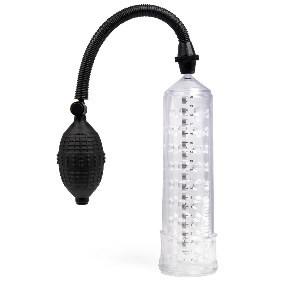 Stimulating Penis Pump with Massage Sleeve
