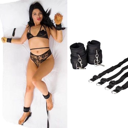 Rule Me In Bed Restraint - Black