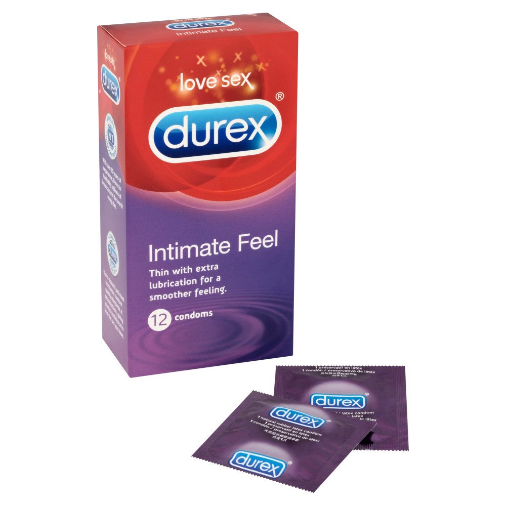 Durex Intimate Feel Condoms - 12 pack