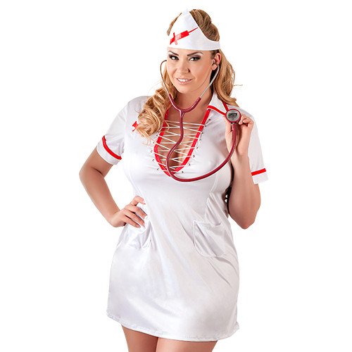 Cottelli Collection Plus Size Nurse's Costume