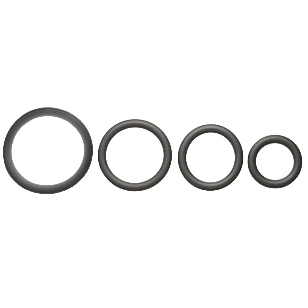 Strap On & Pegging Power Pack - 4-Piece O-Ring Set