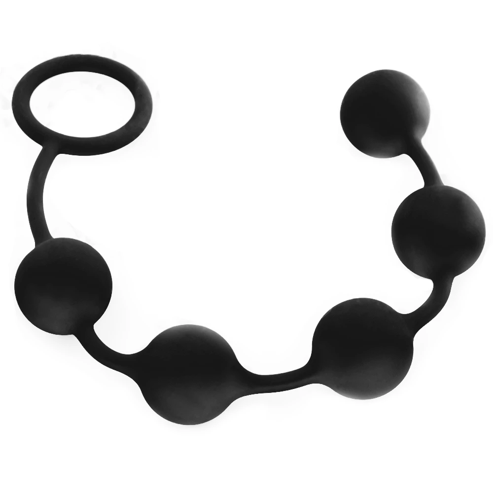 Quintet Eclipse Black Silicone Love Balls