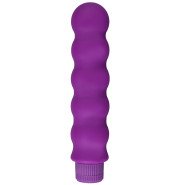 Bondara Purple Silicone Rippled Vibrator
