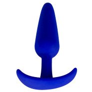 Bondara Blue Silicone Slim Anchor Butt Plug - 3, 3.5 or 4.5 Inch