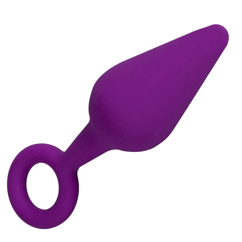 Bondara Purple Silicone Pacifier Butt Plug - 4, 5 or 6 Inch
