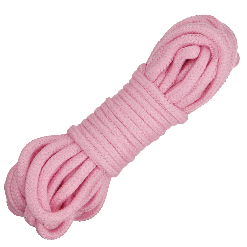 Sakura Pink Ultra-Soft Braided Bondage Rope - 10m