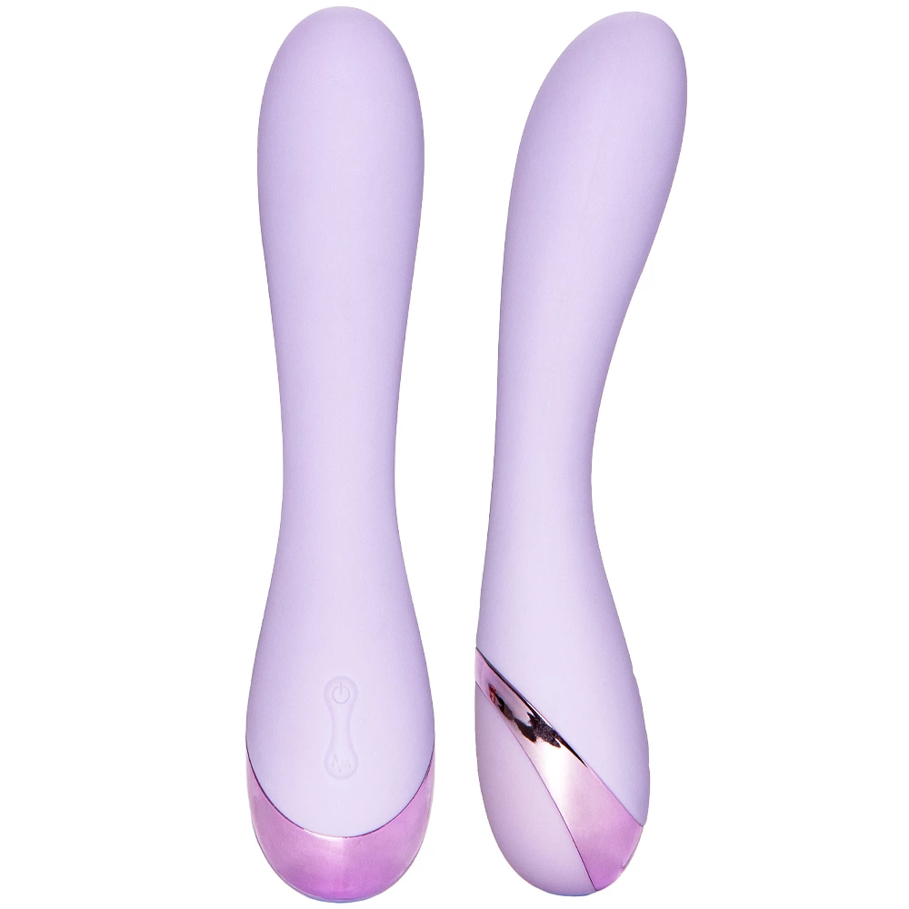 Lilac-Crave Silicone Rechargeable 10-Speed G-Spot Vibrator