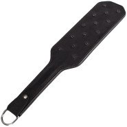 Torment Real Leather Vampire Spiked Paddle - 16 Inch