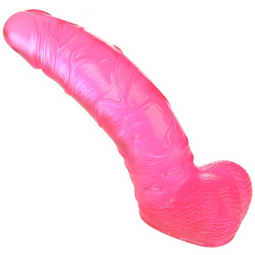 Hot Pink Super Jelly Dildo - 5 Inch