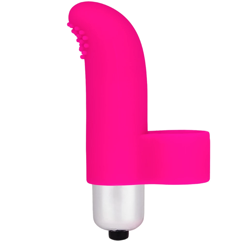 Climax Shift Pink Silicone High-Speed Finger & Clit Vibrator