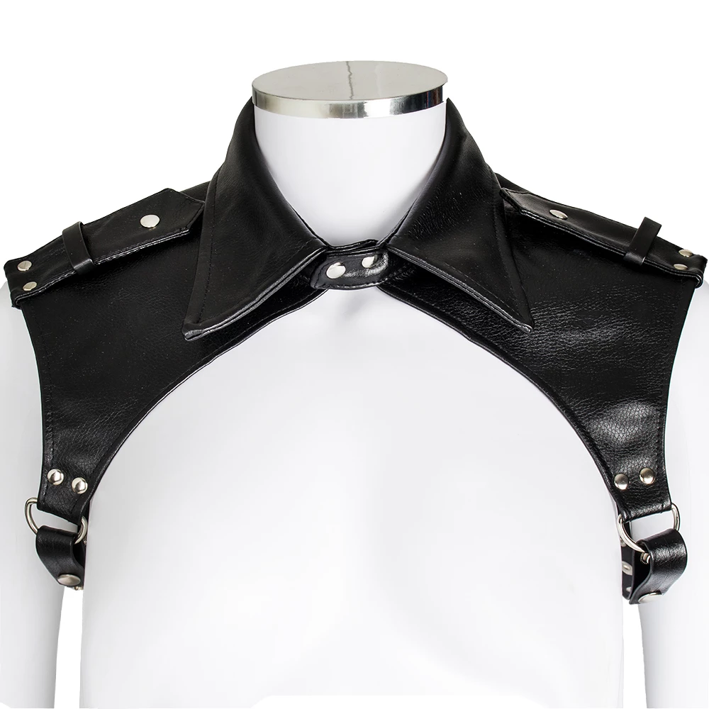 Warden Of The Wilds Faux Leather Chest & Shoulder Harness