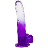 Bondara Purple Ice Realistic Suction Dildo - 10 Inch